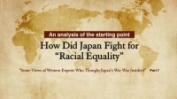 An analysis of the starting point How Did Japan Fight for “Racial Equality”?
