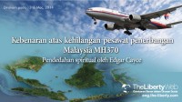 Kebenaran Atas Kehilangan Pesawat Penerbangan Malaysia MH370