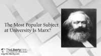 The Most Popular Subject at University Is Marx?