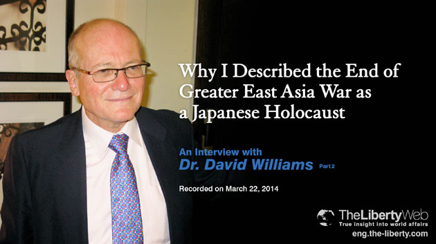 Why I Described the End of the Greater East Asia War as a Japanese Holocaust