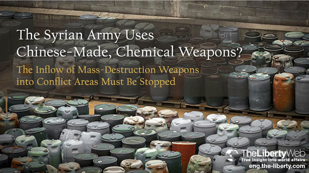 The Syrian Army Uses Chinese-Made, Chemical Weapons?
