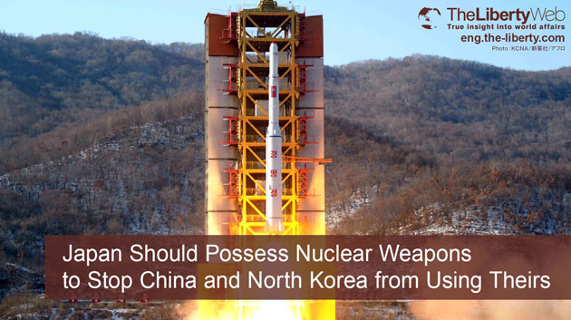 Japan Should Possess Nuclear Weapons to Stop China and North Korea from Using Theirs