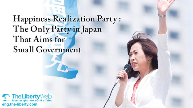 Happiness Realization Party: The Only Party in Japan That Aims for Small Government