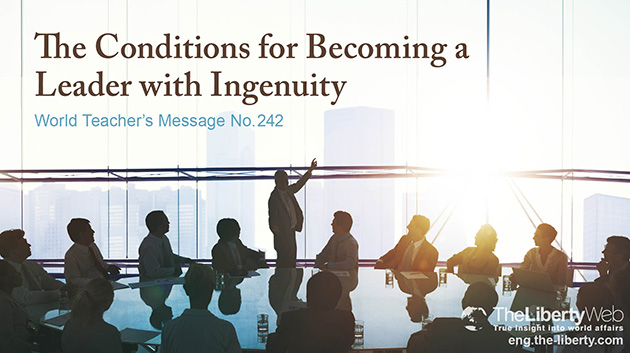 The Conditions for Becoming a Leader with Ingenuity