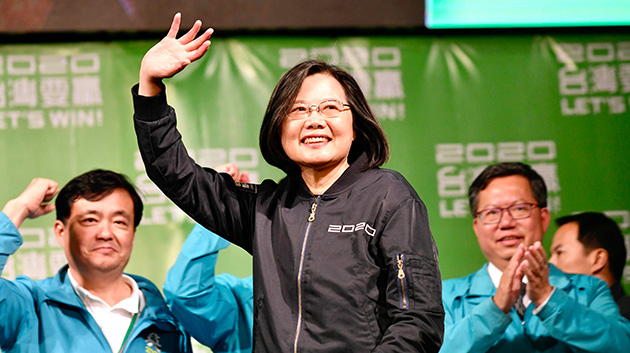 Tsai Ing-Wen Reelected as President