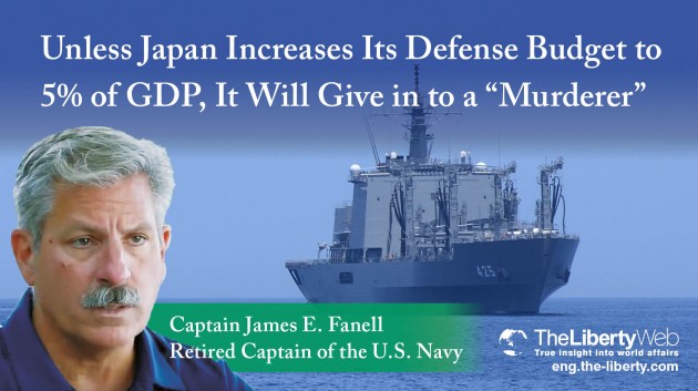 Unless Japan Increases Its Defense Budget to 5% of GDP, It Will Give in to a “Murderer”
