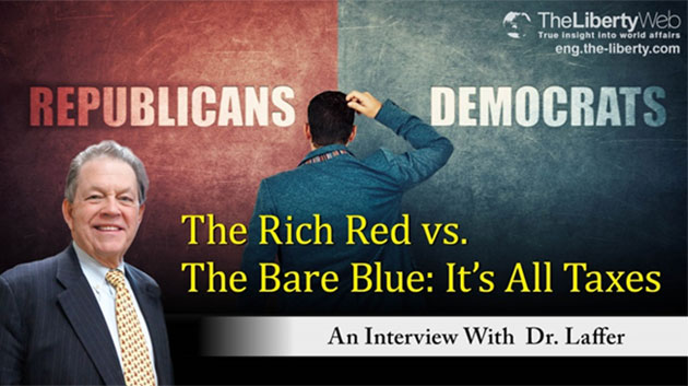 The Rich Red vs. The Bare Blue: It’s All Taxes